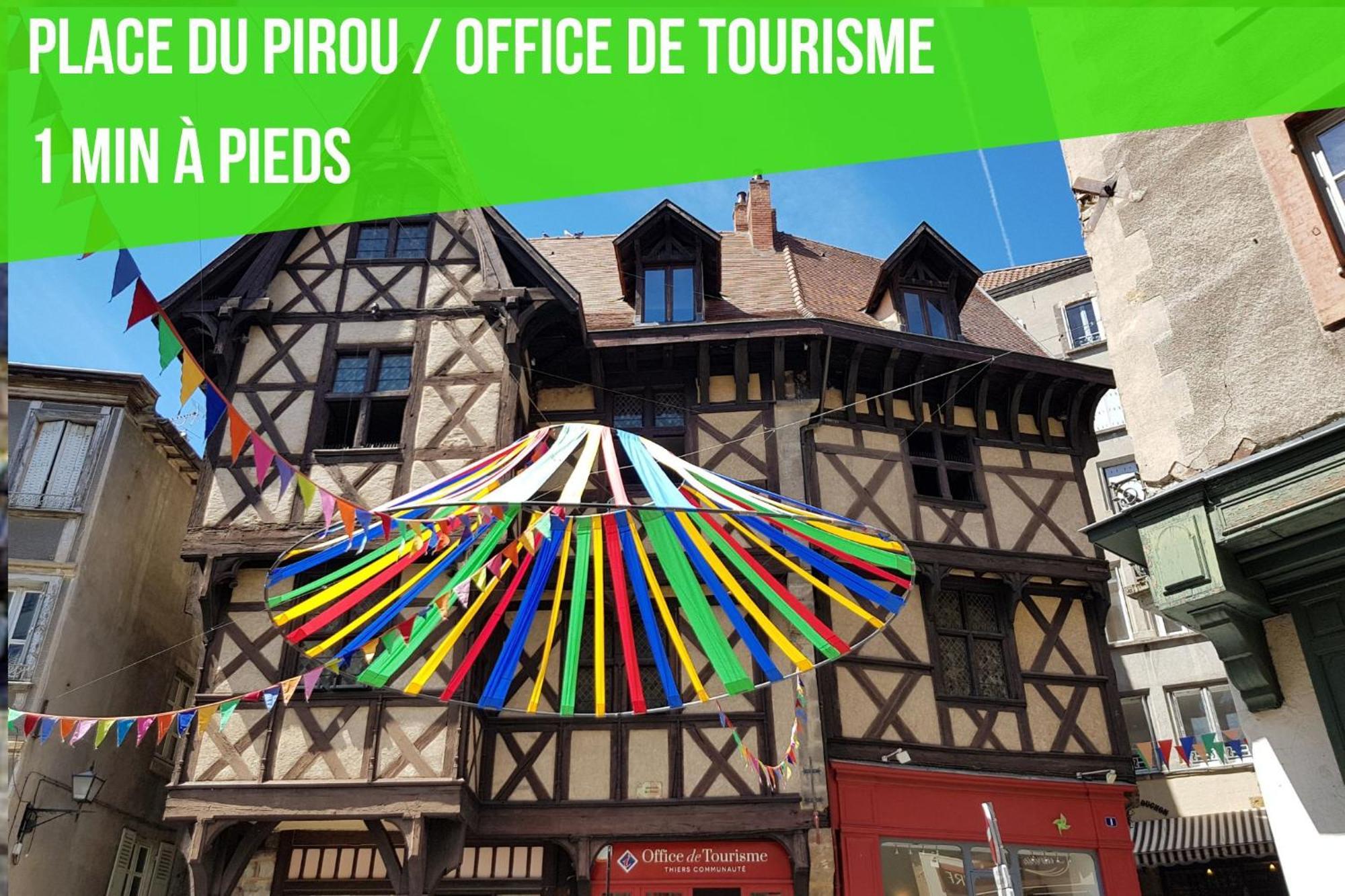 Le Grand Pirou # Lumineux # Halte Auvergne Тьер Экстерьер фото